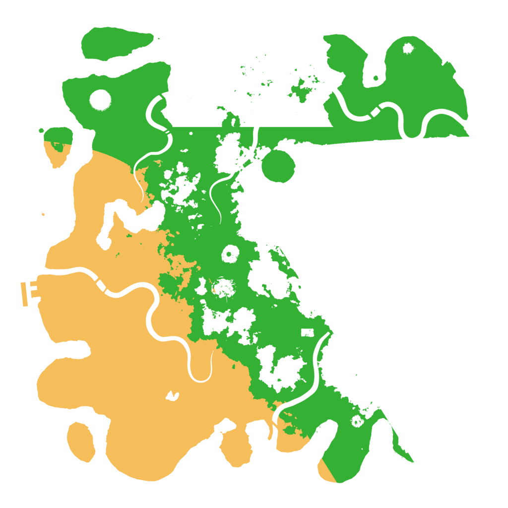 Biome Rust Map: Procedural Map, Size: 4250, Seed: 274131845