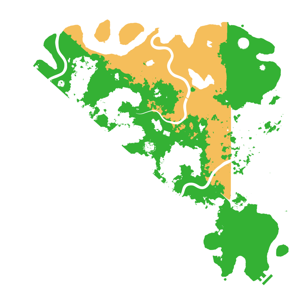 Biome Rust Map: Procedural Map, Size: 4800, Seed: 41662427