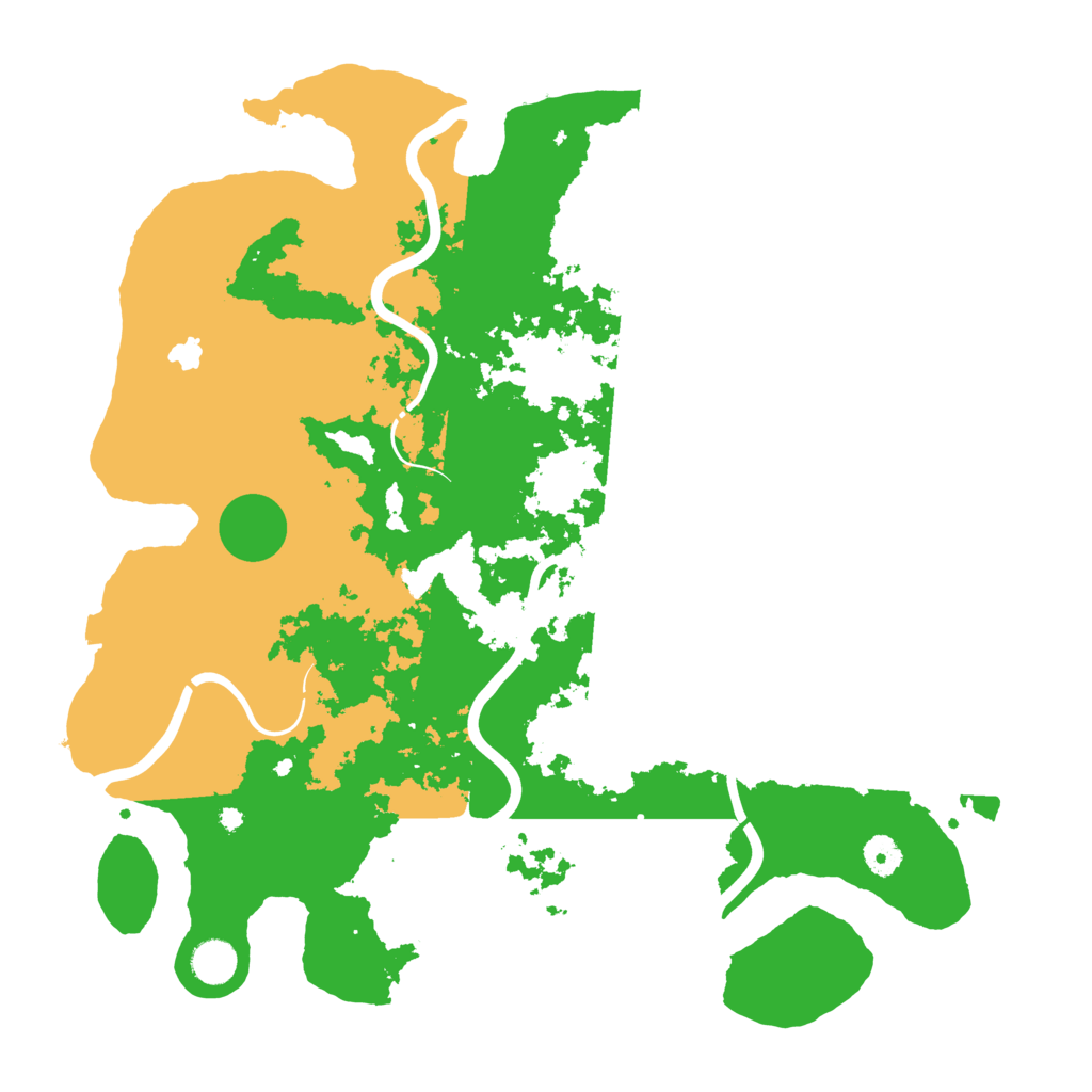 Biome Rust Map: Procedural Map, Size: 4250, Seed: 15352472