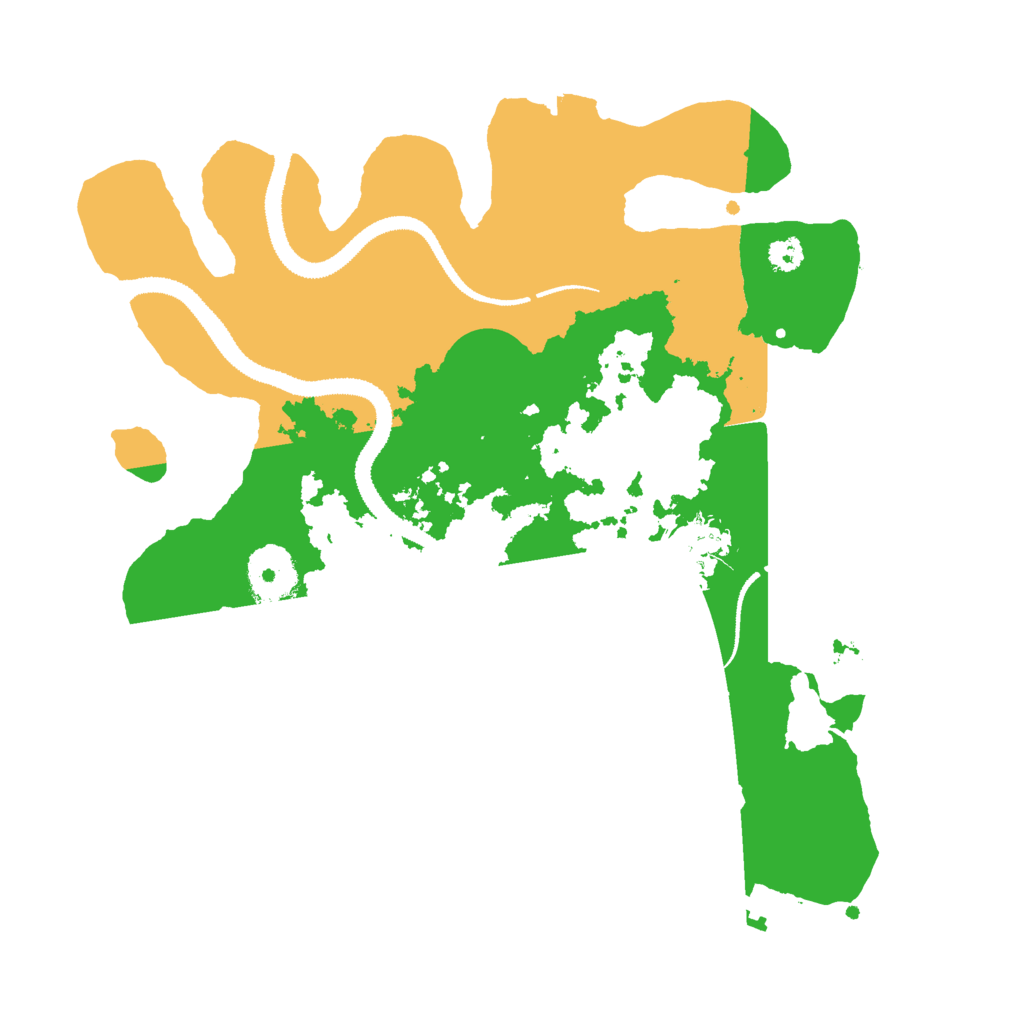 Biome Rust Map: Procedural Map, Size: 3000, Seed: 982562