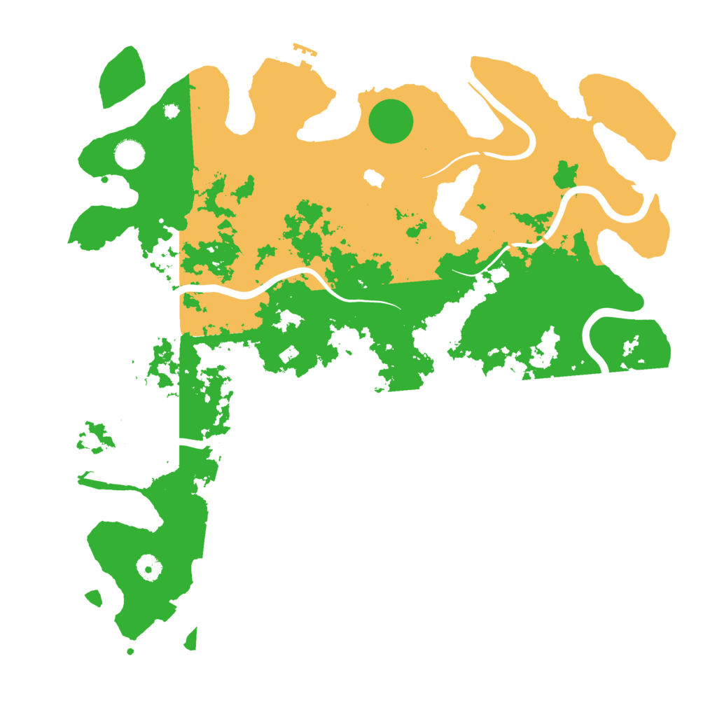 Biome Rust Map: Procedural Map, Size: 4250, Seed: 377298669