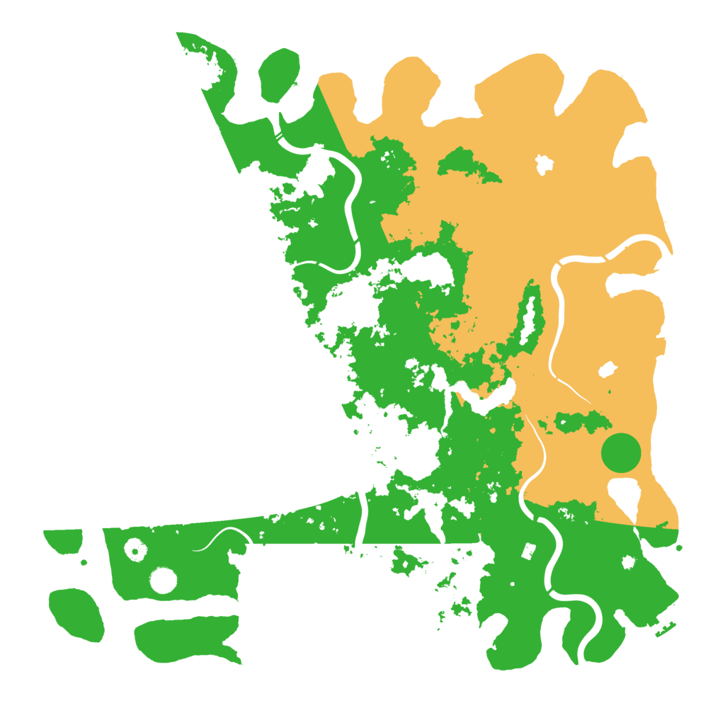 Biome Rust Map: Procedural Map, Size: 4800, Seed: 1272282506