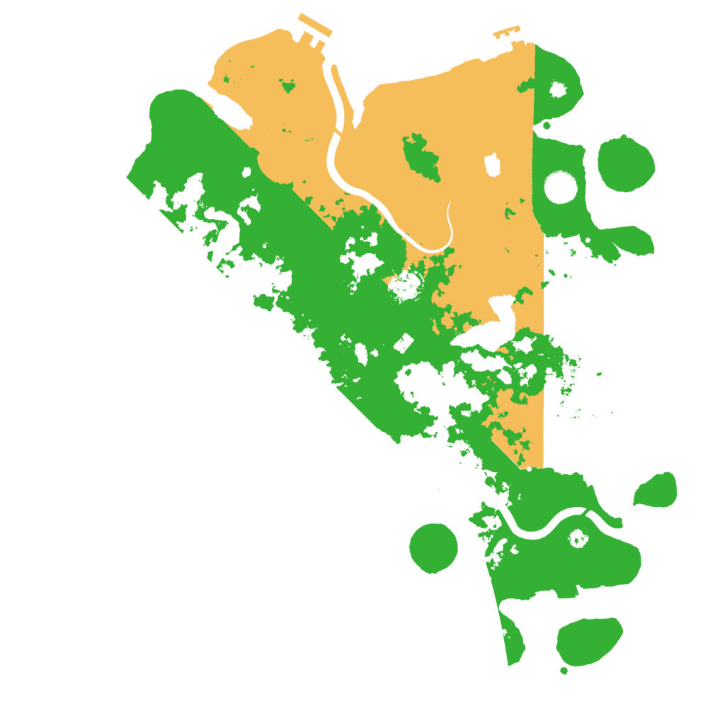 Biome Rust Map: Procedural Map, Size: 4000, Seed: 2101750097
