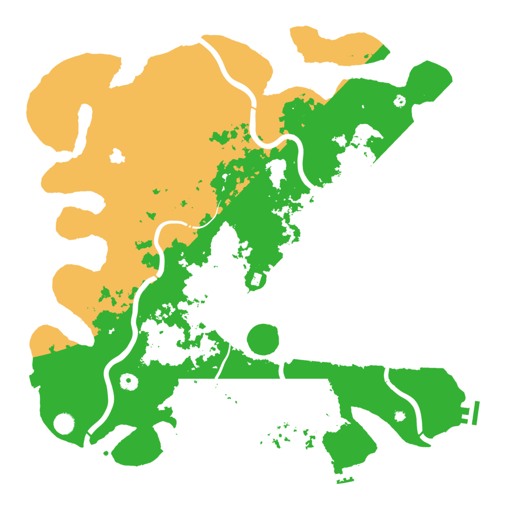 Biome Rust Map: Procedural Map, Size: 4250, Seed: 1826060826