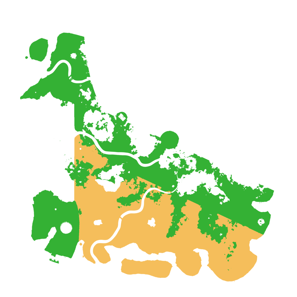 Biome Rust Map: Procedural Map, Size: 4500, Seed: 713583881