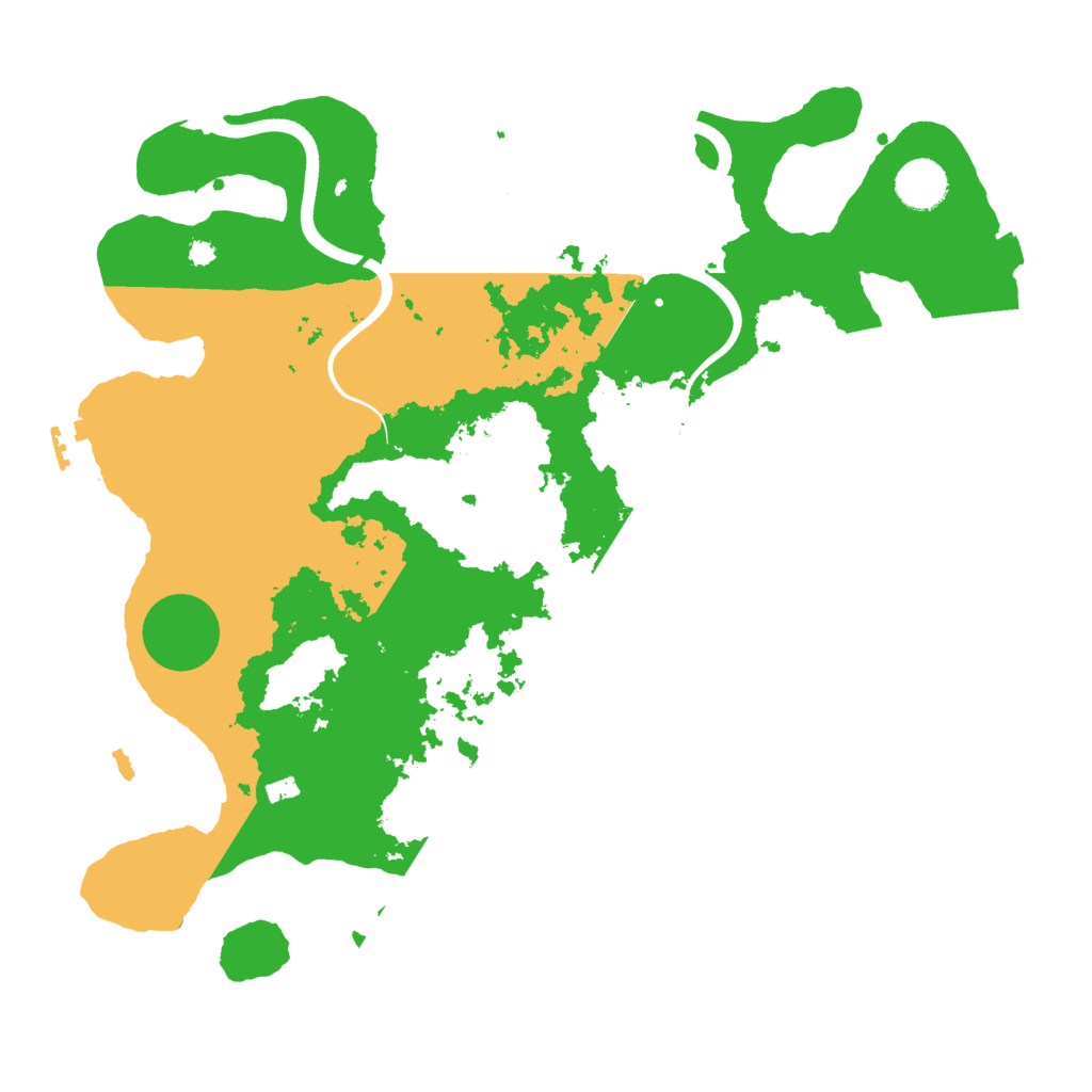 Biome Rust Map: Procedural Map, Size: 3750, Seed: 541194225