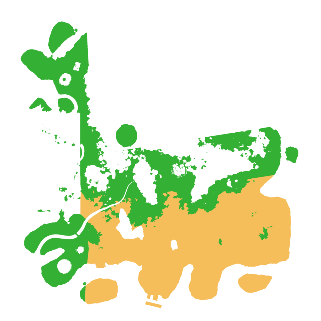 Biome Rust Map: Procedural Map, Size: 4000, Seed: 729484