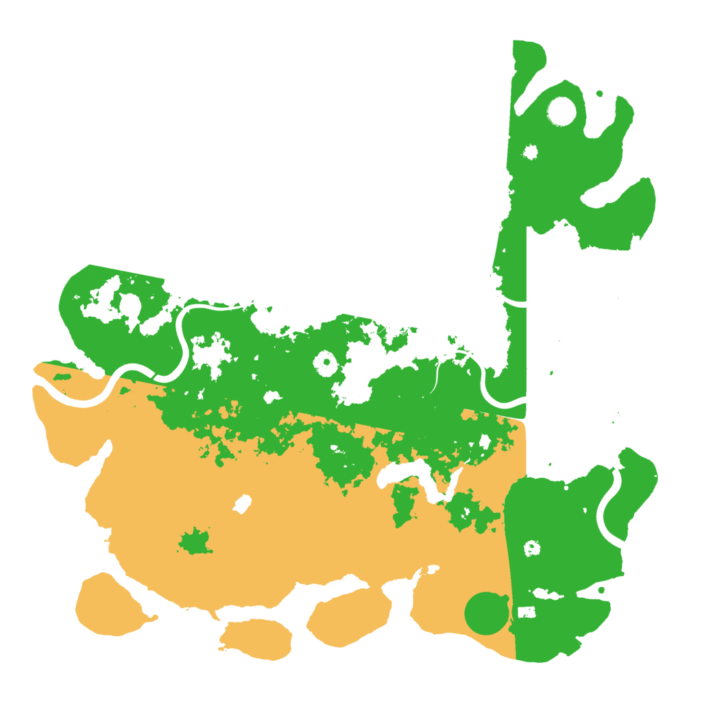Biome Rust Map: Procedural Map, Size: 4300, Seed: 1983091863
