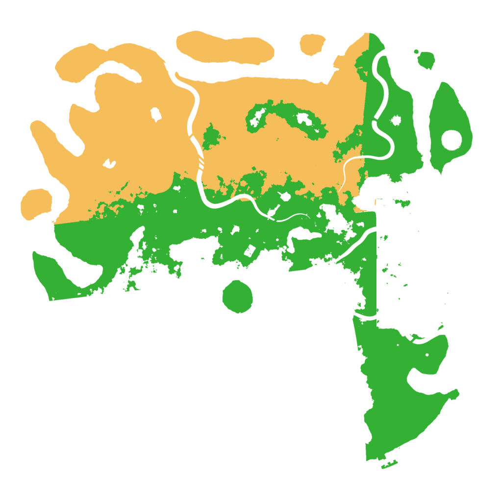 Biome Rust Map: Procedural Map, Size: 4500, Seed: 8062026