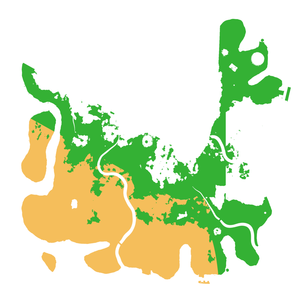 Biome Rust Map: Procedural Map, Size: 4050, Seed: 197194352