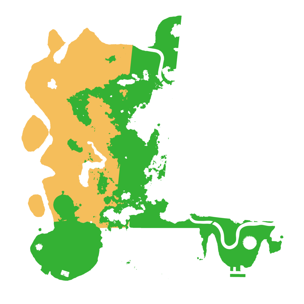 Biome Rust Map: Procedural Map, Size: 4000, Seed: 175113612