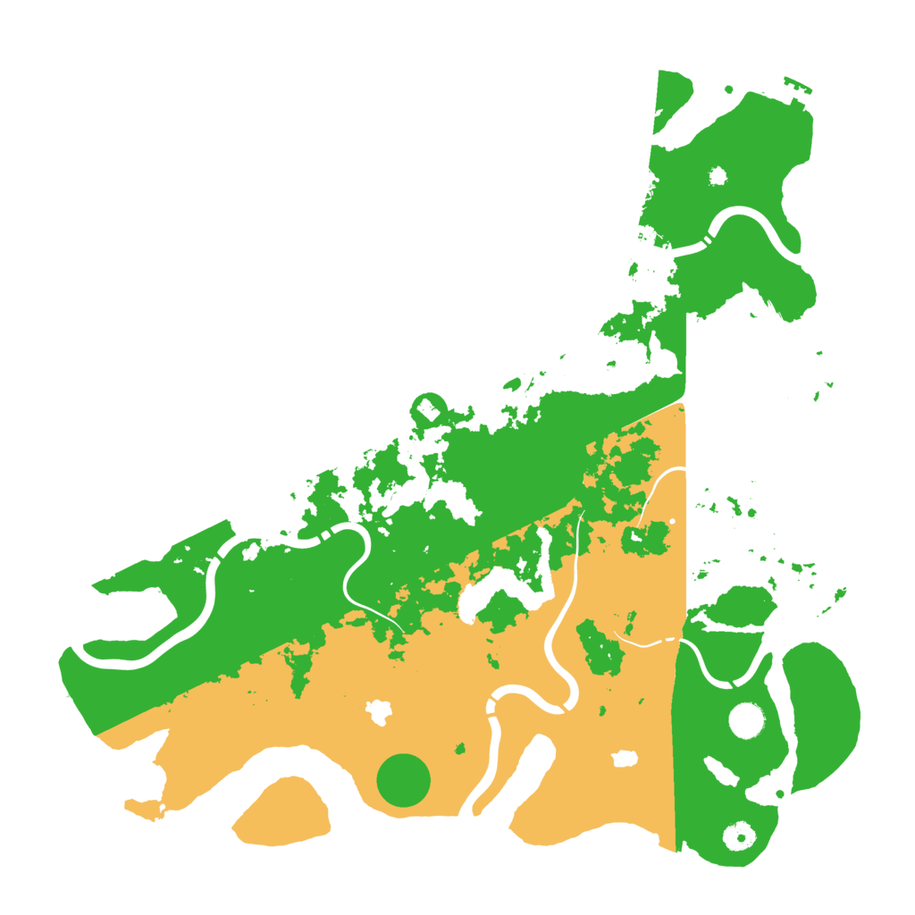 Biome Rust Map: Procedural Map, Size: 4500, Seed: 283055936