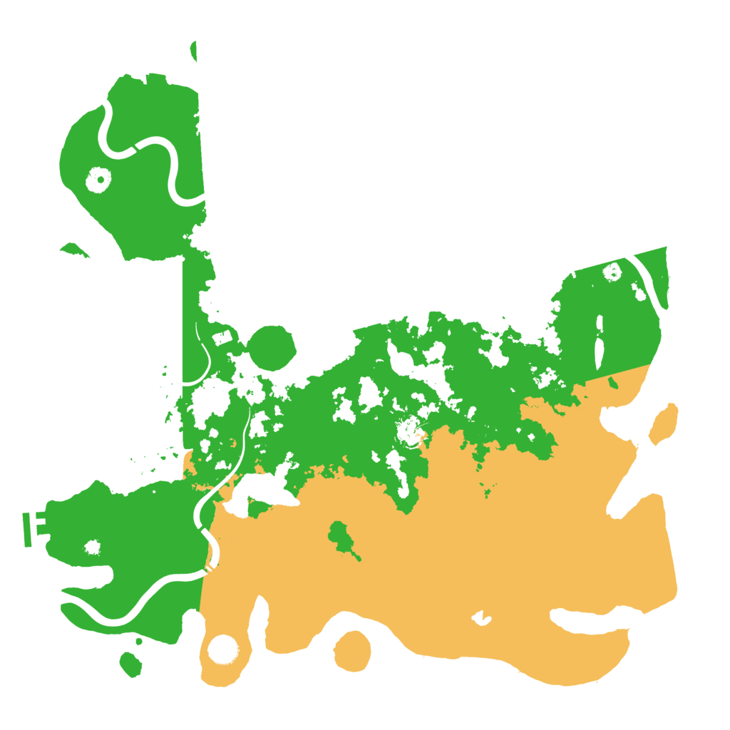 Biome Rust Map: Procedural Map, Size: 4301, Seed: 20260807
