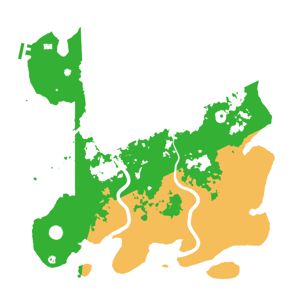 Biome Rust Map: Procedural Map, Size: 3750, Seed: 788888052