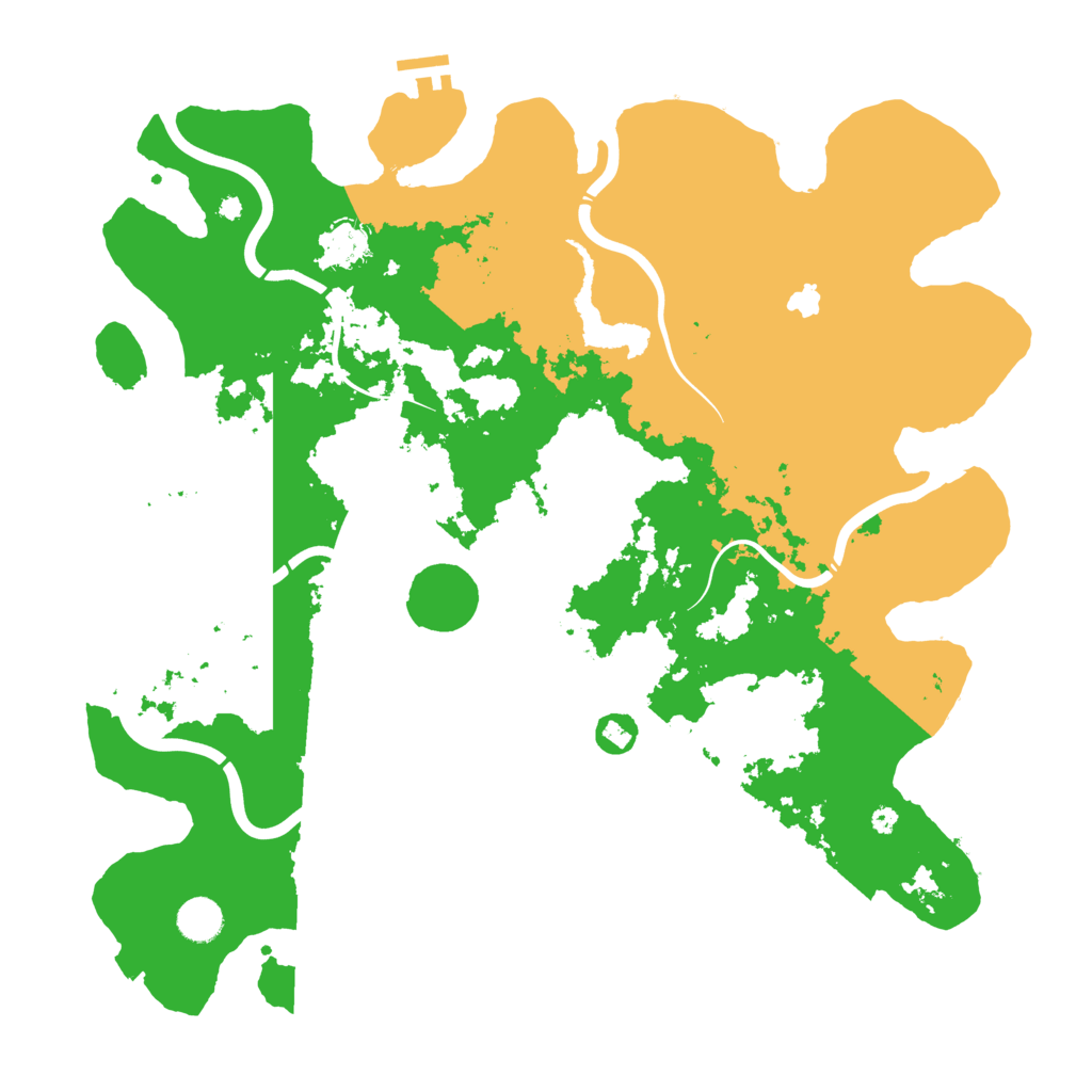 Biome Rust Map: Procedural Map, Size: 4250, Seed: 1833655871