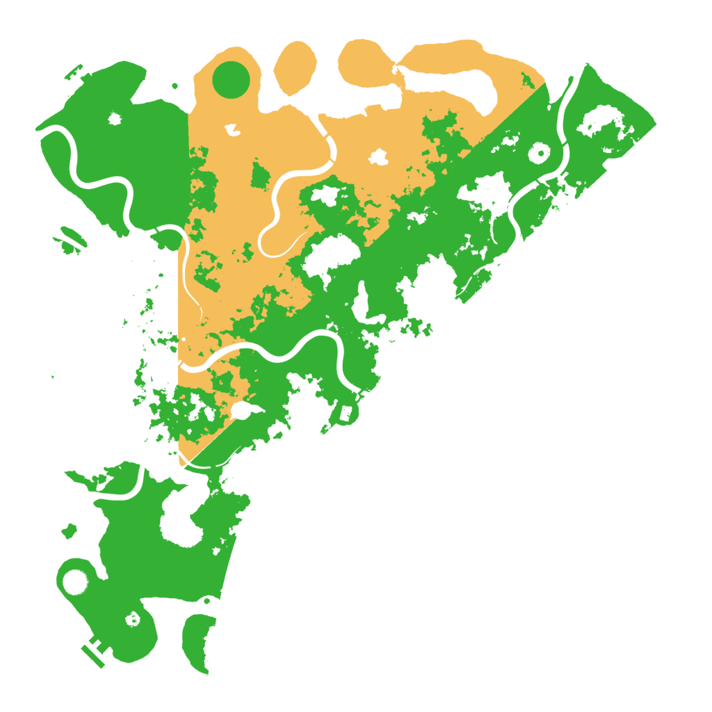 Biome Rust Map: Procedural Map, Size: 5000, Seed: 2145692363