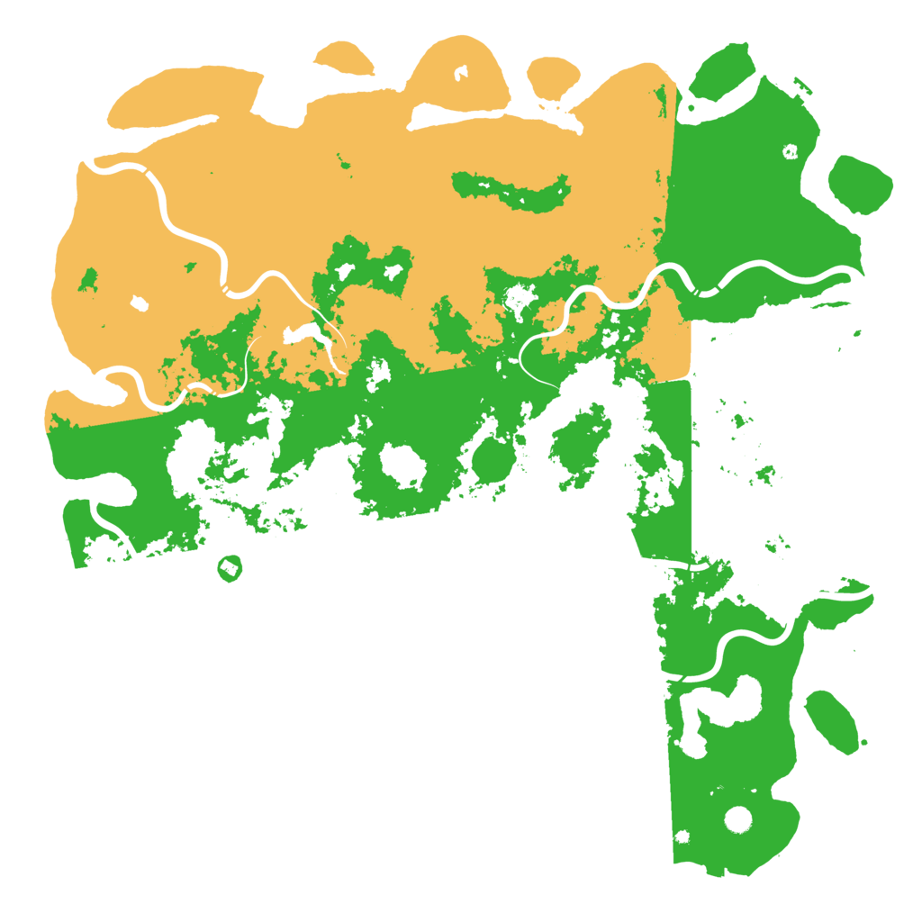 Biome Rust Map: Procedural Map, Size: 6000, Seed: 448375141