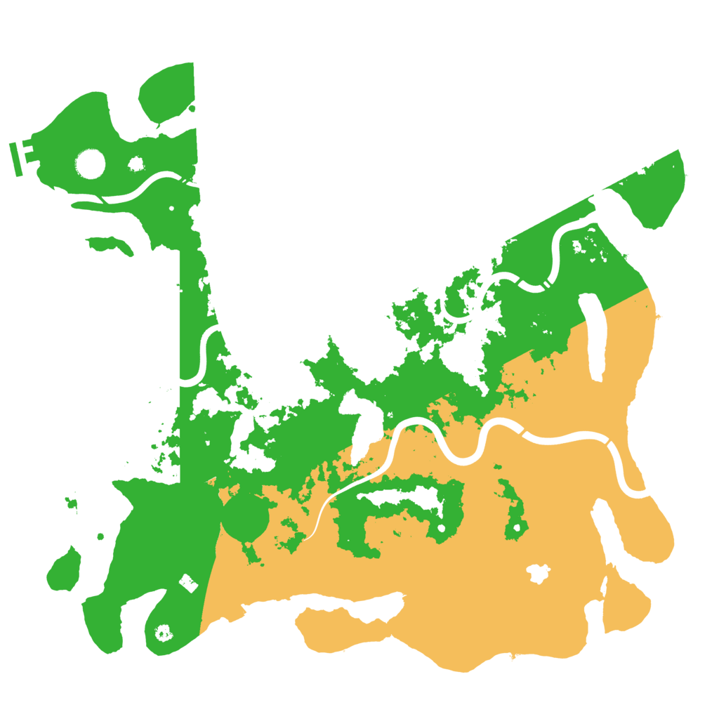 Biome Rust Map: Procedural Map, Size: 4250, Seed: 13014056