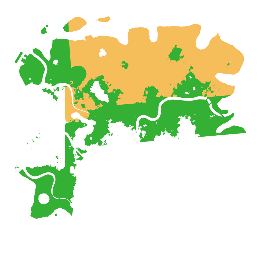 Biome Rust Map: Procedural Map, Size: 4250, Seed: 519219012