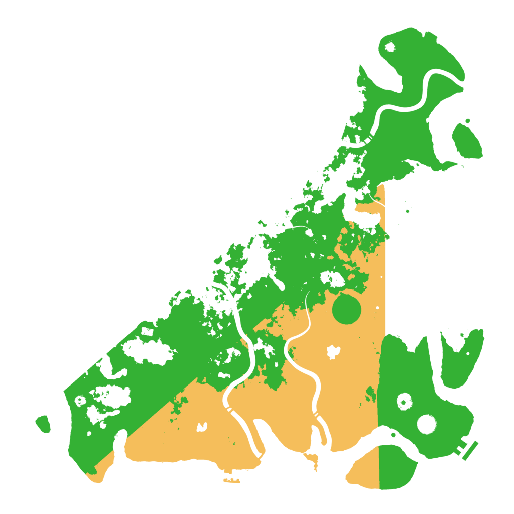Biome Rust Map: Procedural Map, Size: 4700, Seed: 405563924