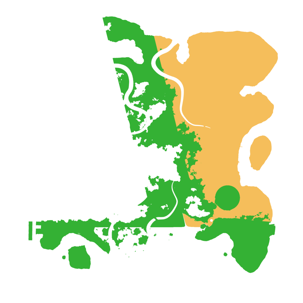 Biome Rust Map: Procedural Map, Size: 3250, Seed: 1866971636
