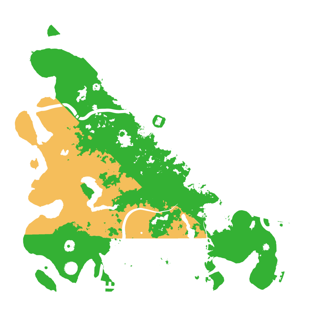 Biome Rust Map: Procedural Map, Size: 4250, Seed: 67704575