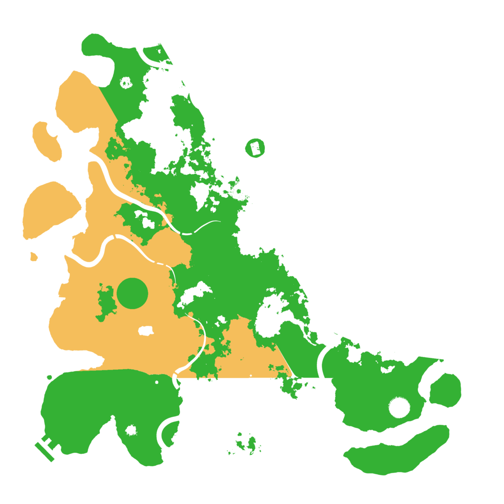 Biome Rust Map: Procedural Map, Size: 4250, Seed: 400200890