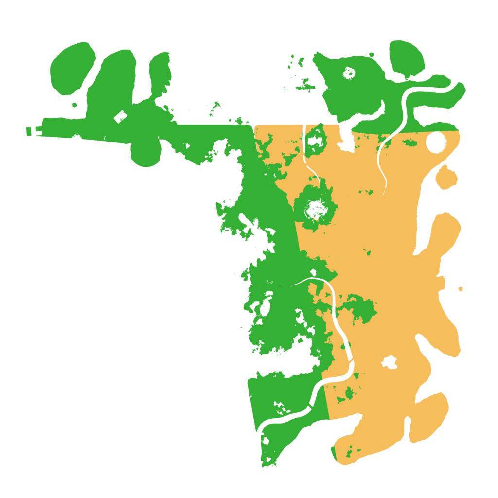 Biome Rust Map: Procedural Map, Size: 4250, Seed: 404069051