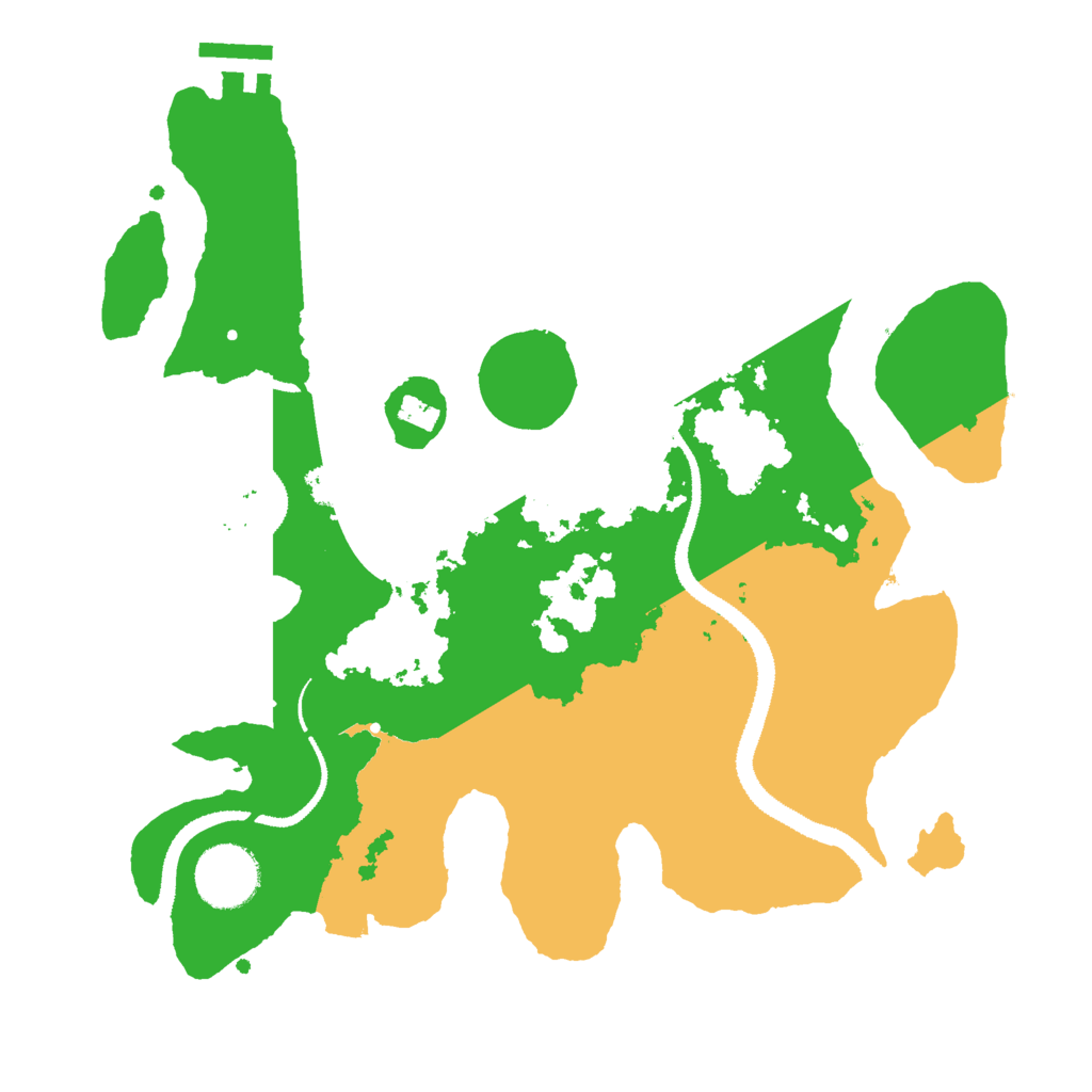 Biome Rust Map: Procedural Map, Size: 3000, Seed: 2162
