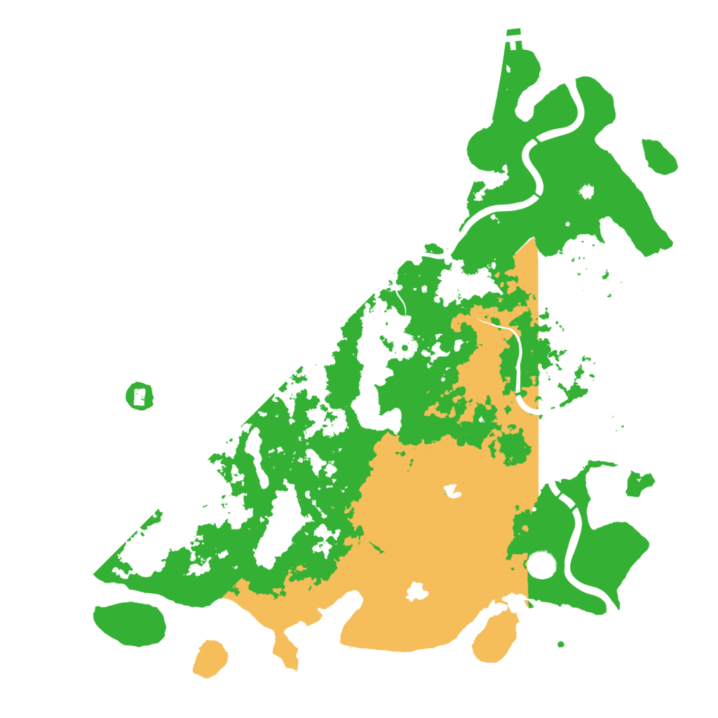 Biome Rust Map: Procedural Map, Size: 4500, Seed: 1674170315