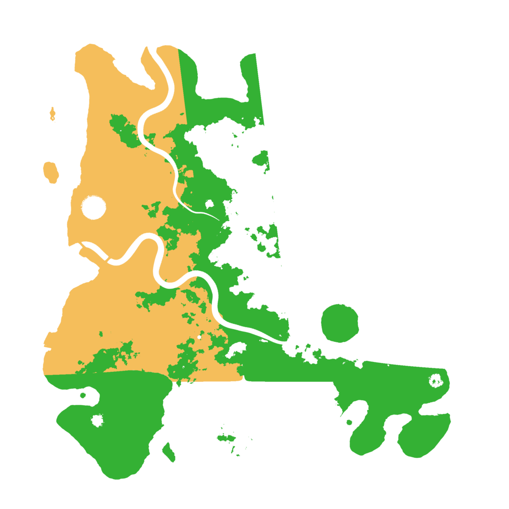 Biome Rust Map: Procedural Map, Size: 3750, Seed: 2059460727
