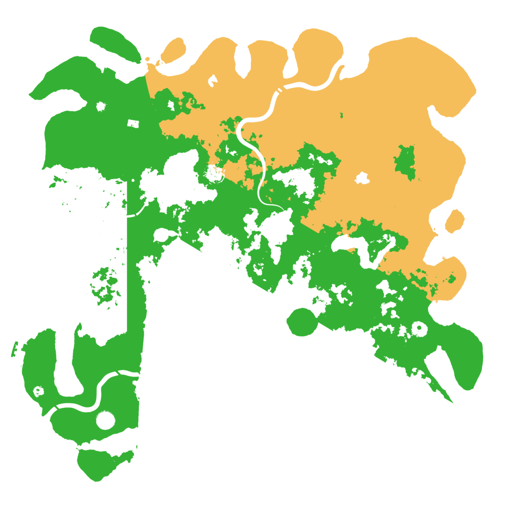 Biome Rust Map: Procedural Map, Size: 4800, Seed: 1404893673
