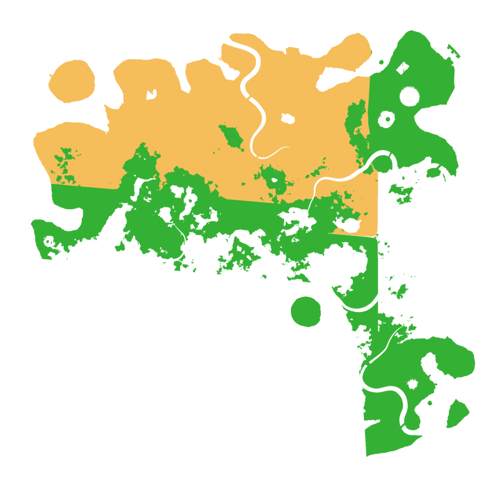 Biome Rust Map: Procedural Map, Size: 4500, Seed: 1479056496
