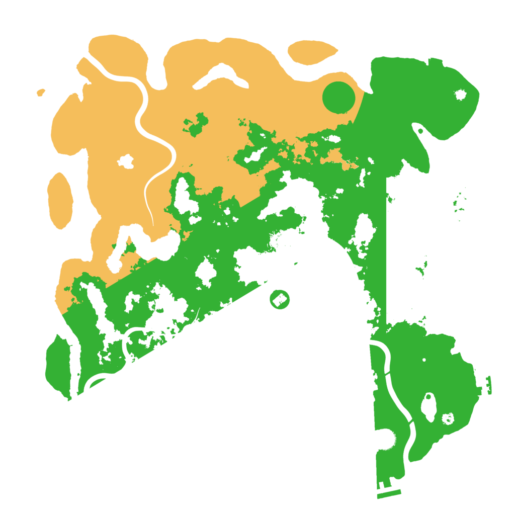 Biome Rust Map: Procedural Map, Size: 4250, Seed: 1733899896