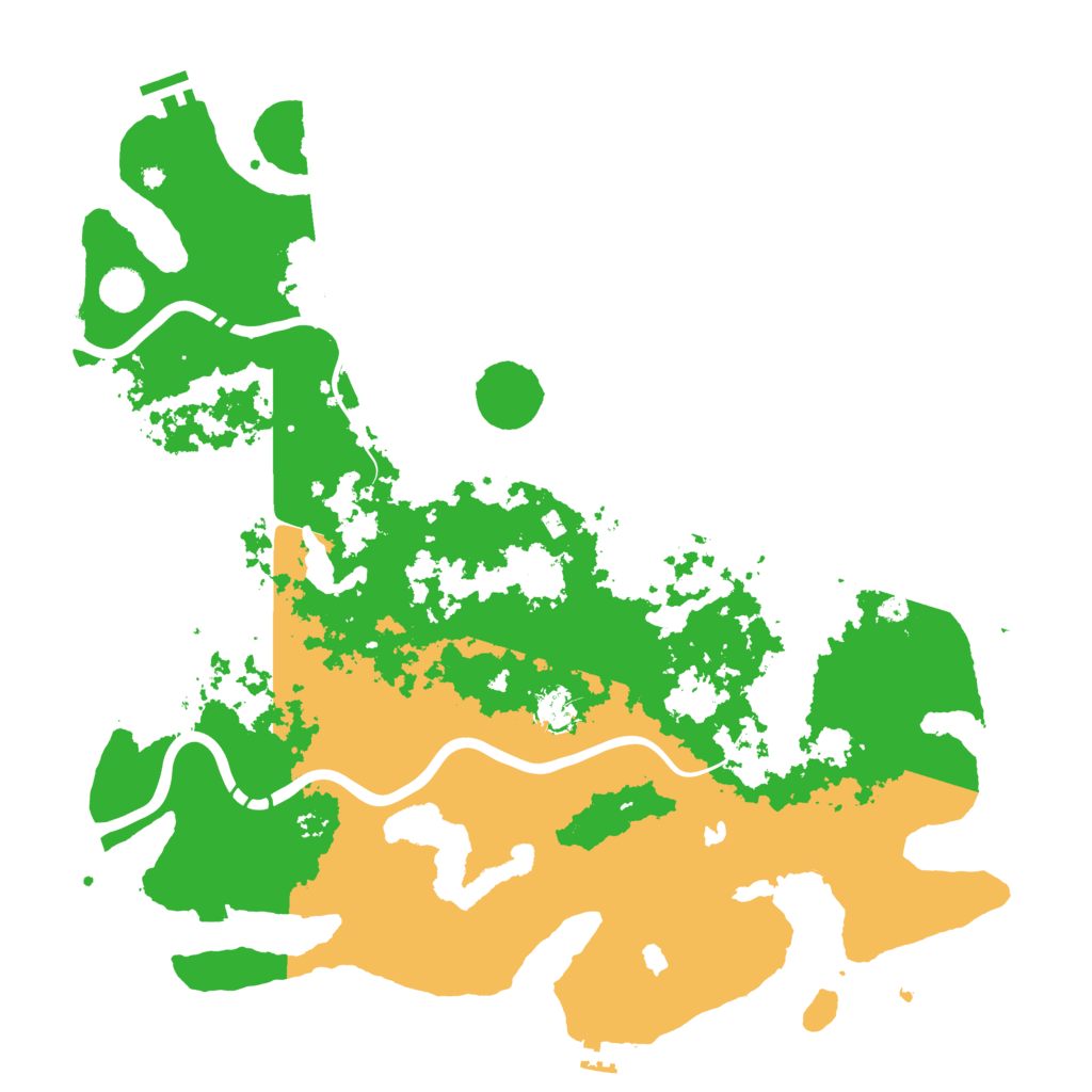 Biome Rust Map: Procedural Map, Size: 4500, Seed: 1584024448