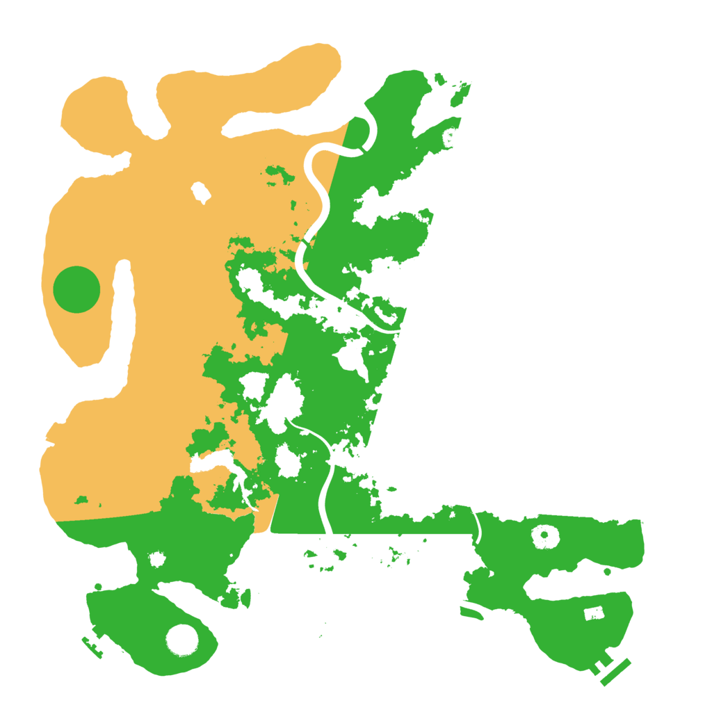 Biome Rust Map: Procedural Map, Size: 4000, Seed: 251142574