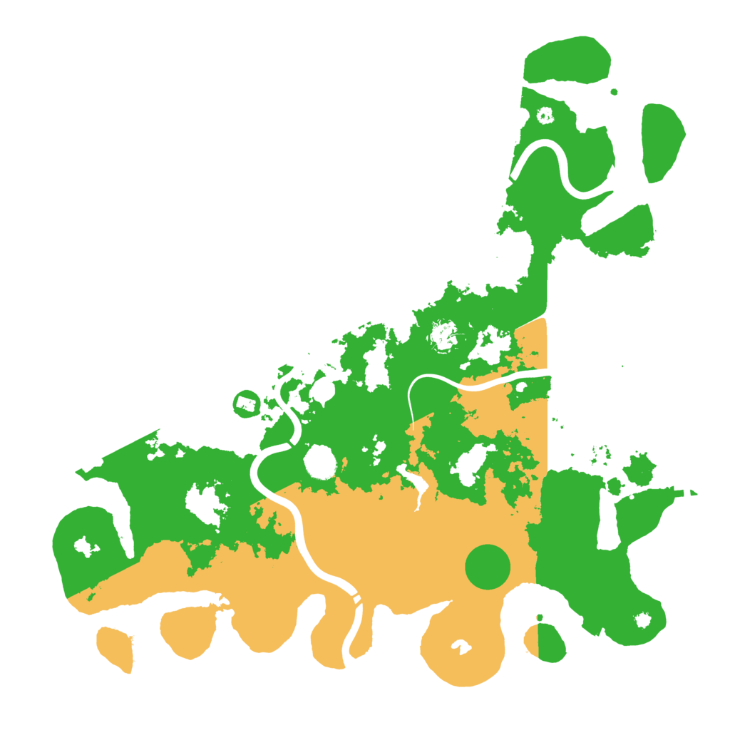 Biome Rust Map: Procedural Map, Size: 4250, Seed: 1192976147