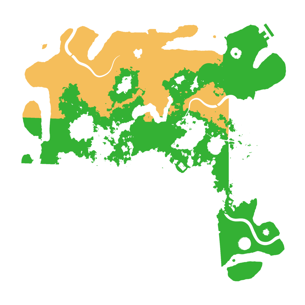 Biome Rust Map: Procedural Map, Size: 4250, Seed: 1768470829