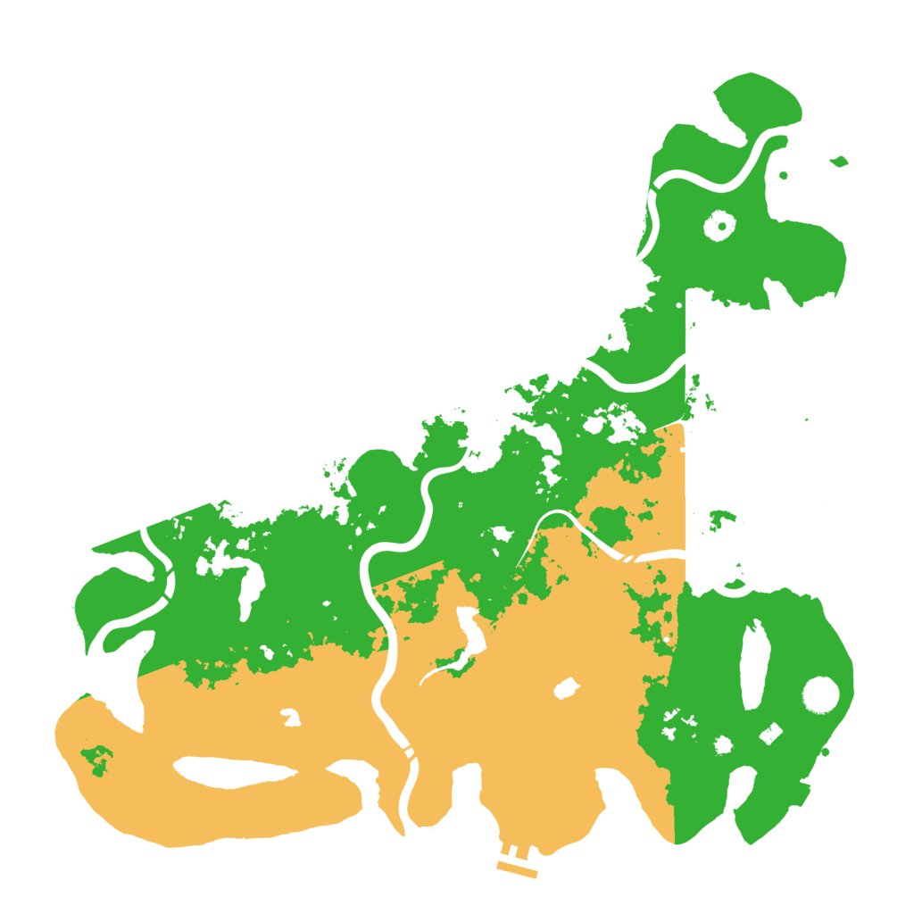 Biome Rust Map: Procedural Map, Size: 4500, Seed: 1122485290