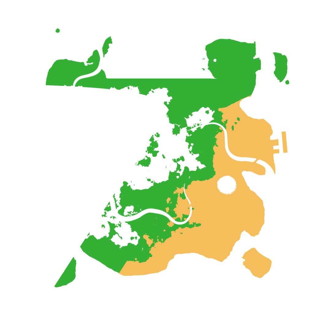 Biome Rust Map: Procedural Map, Size: 3000, Seed: 1657728958