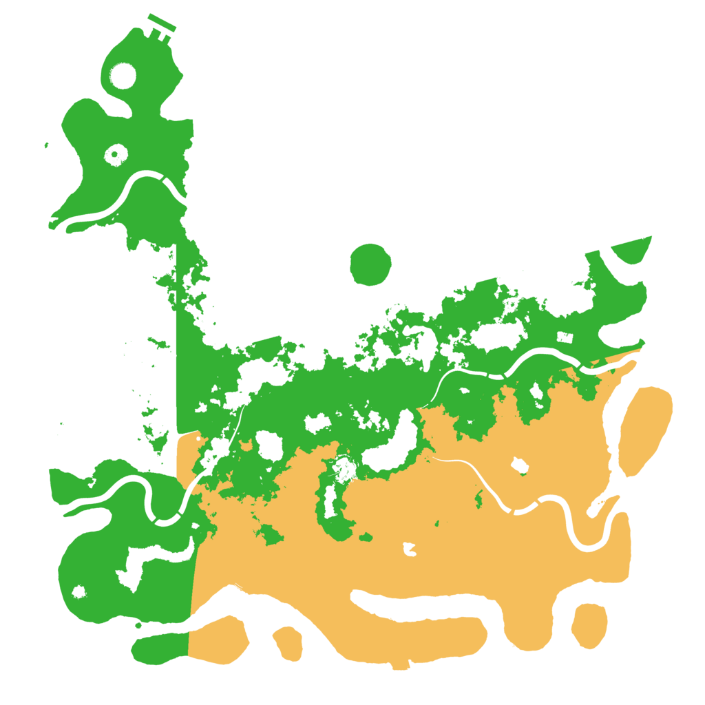 Biome Rust Map: Procedural Map, Size: 4750, Seed: 898033559
