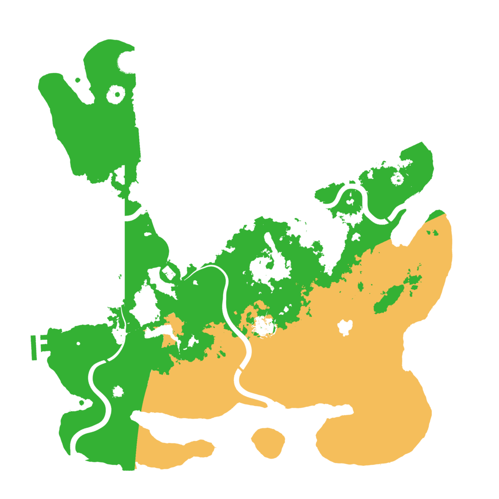 Biome Rust Map: Procedural Map, Size: 4050, Seed: 378610494