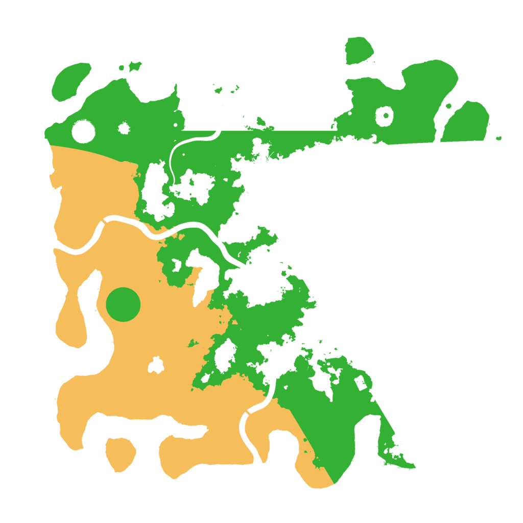 Biome Rust Map: Procedural Map, Size: 4000, Seed: 1273244403