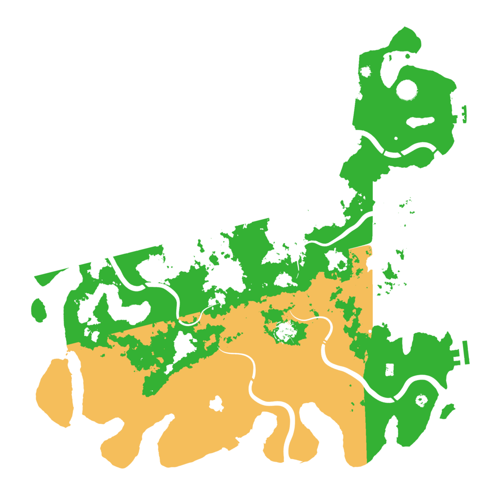 Biome Rust Map: Procedural Map, Size: 4250, Seed: 1474450178