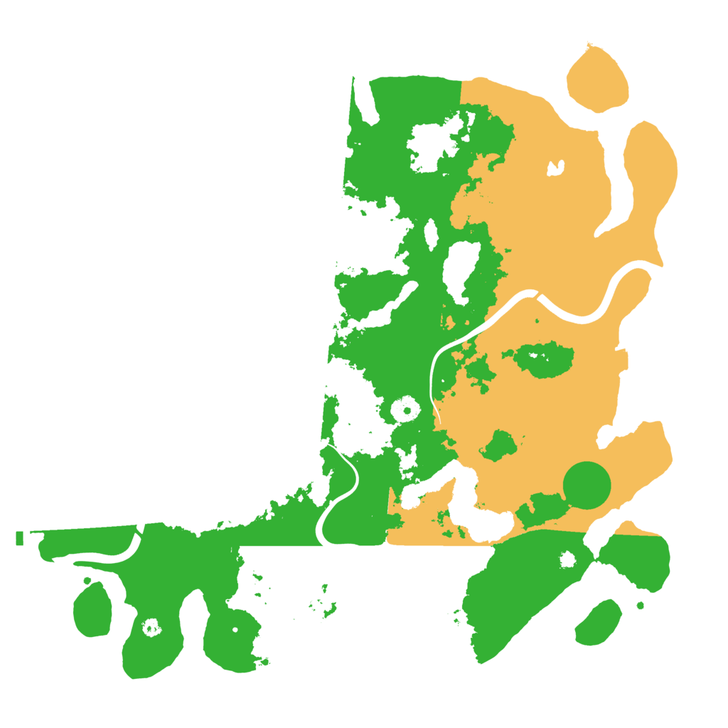 Biome Rust Map: Procedural Map, Size: 4000, Seed: 217806635