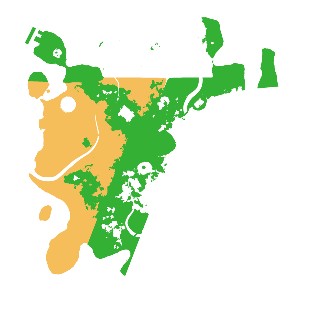 Biome Rust Map: Procedural Map, Size: 3500, Seed: 108062026