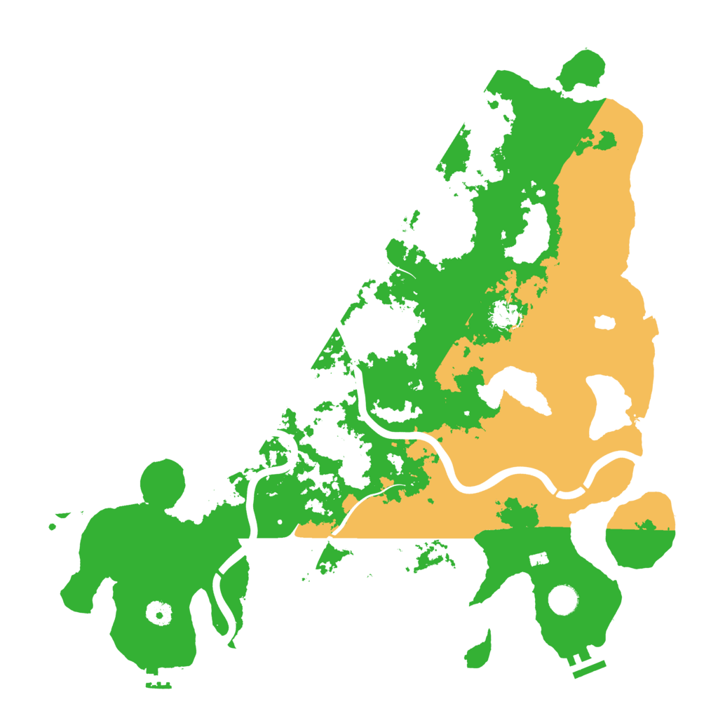 Biome Rust Map: Procedural Map, Size: 4250, Seed: 31962454