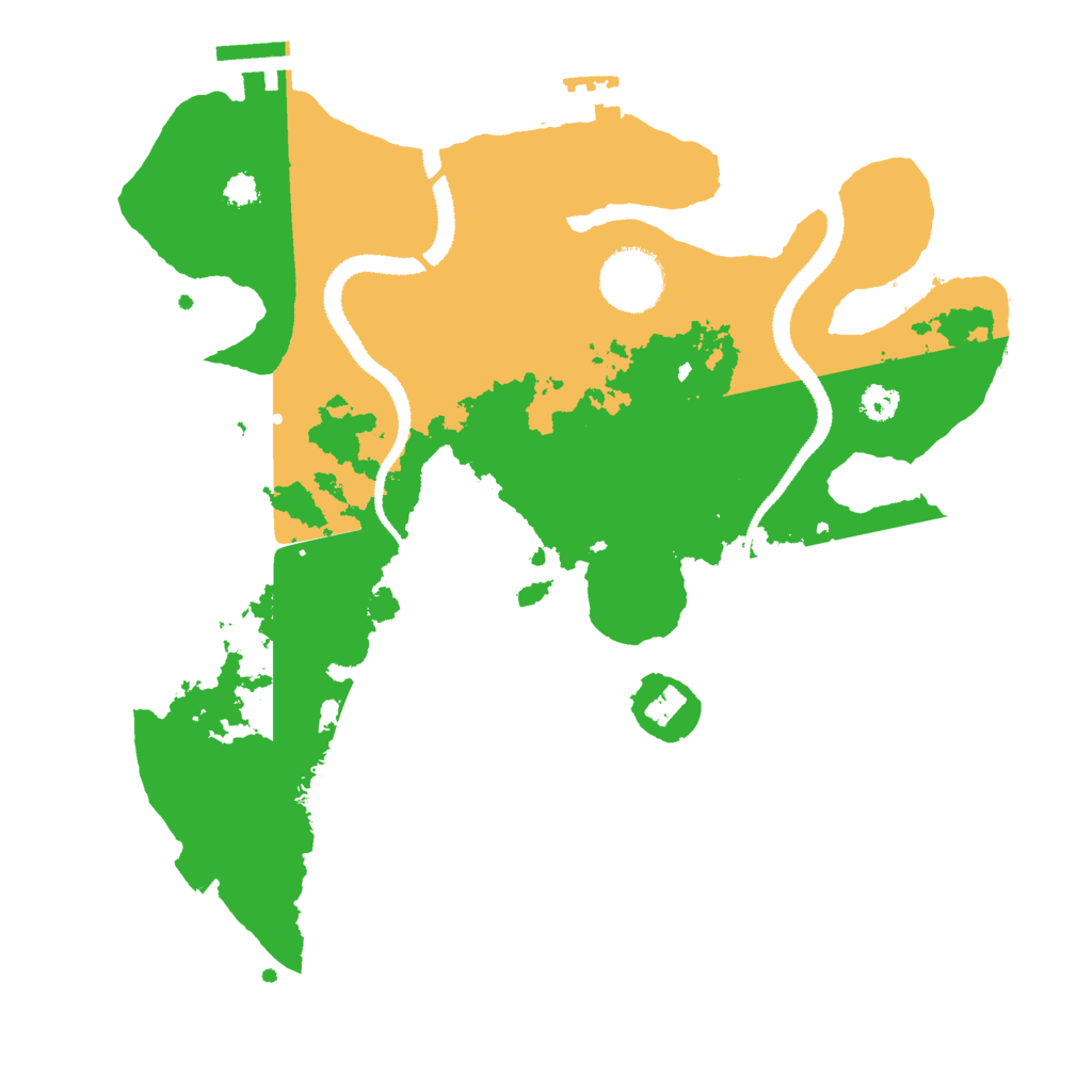 Biome Rust Map: Procedural Map, Size: 3000, Seed: 1872009449