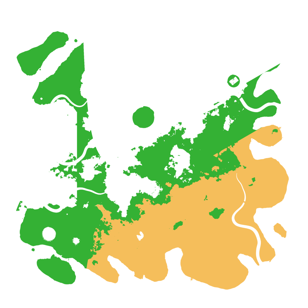 Biome Rust Map: Procedural Map, Size: 4000, Seed: 79348927