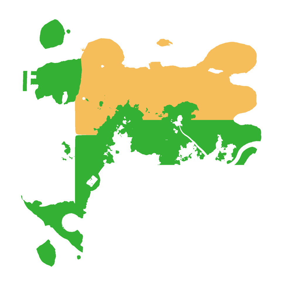 Biome Rust Map: Procedural Map, Size: 3000, Seed: 1122652424